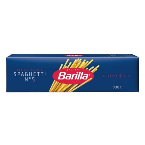 BARILLA spaghetti n.5 500g BARILLA spaghetti n.5 500g