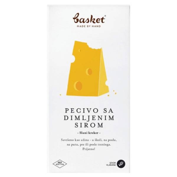 BASKET Pecivo sa dimljenim sirom 100g