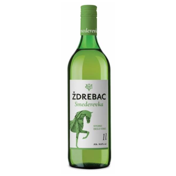 Belo vino ČOKA Smederevka Ždrebac 1l