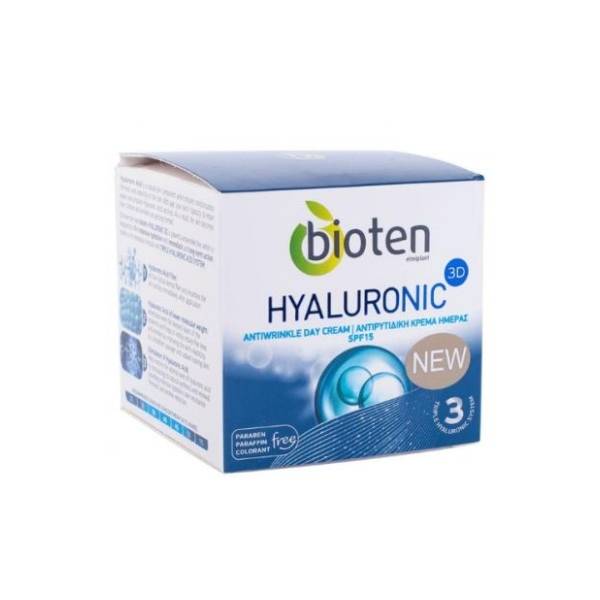 BIOTEN Hyaluronic SPF15 krema 50ml