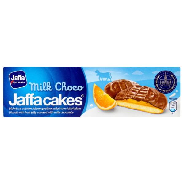 Biskit JAFFA Milk choco 158g