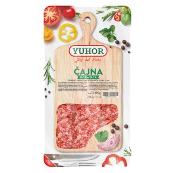 Čajna kobasica YUHOR 100g