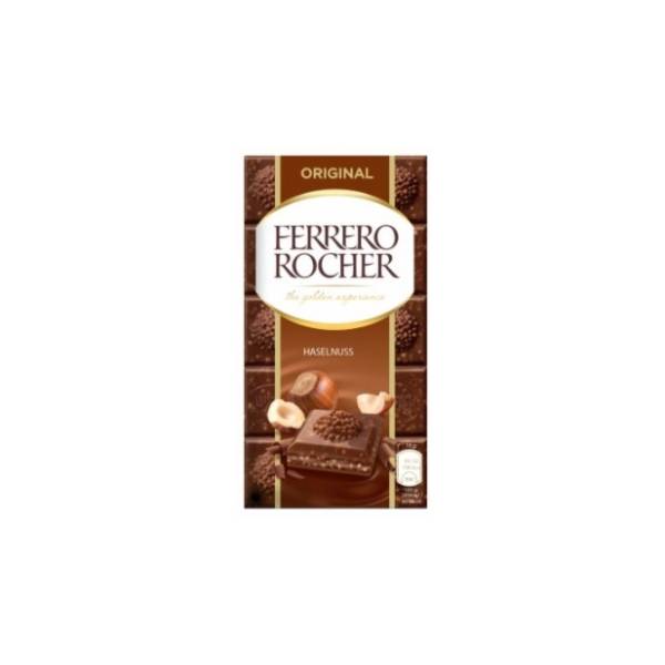 Čokolada FERRERO ROCHER lešnik 90g