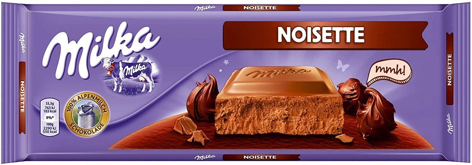 Čokolada MILKA Noisette 270g