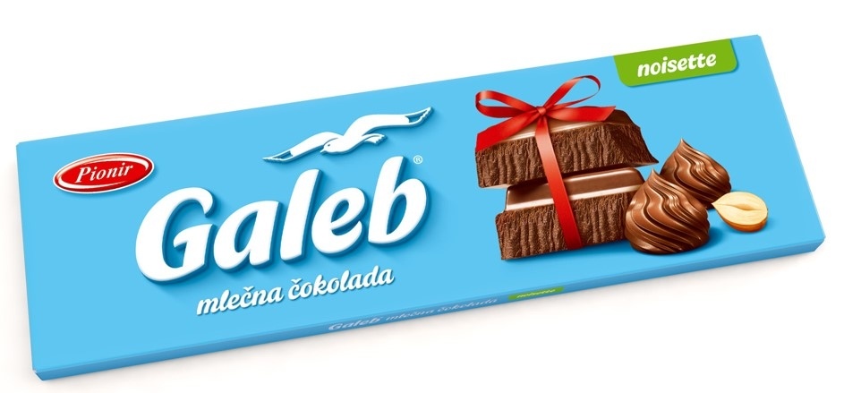 Čokolada PIONIR Galeb noisette 250g