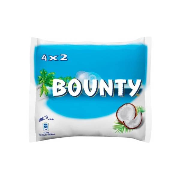 Čokoladica BOUNTY multipack 4x57g