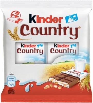 Čokoladica KINDER Country 47g