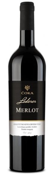 Crno vino VINARIJA ČOKA Lederer Merlot 0,75l