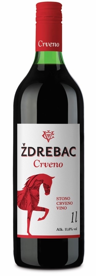 Crno vino VINARIJA ČOKA Ždrebac 1l
