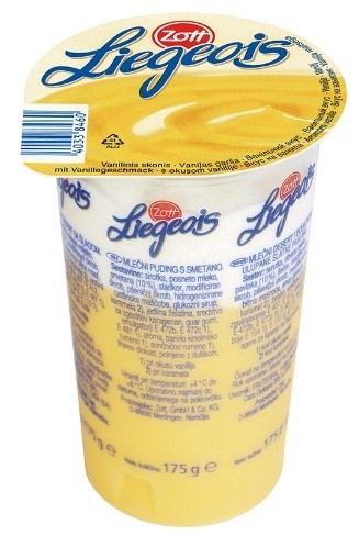 Desert LIEGEOIS šlag vanila 175g Zott