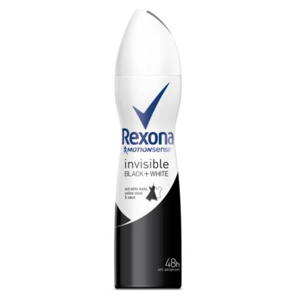 Dezodorans REXONA Invisible black&white 150ml