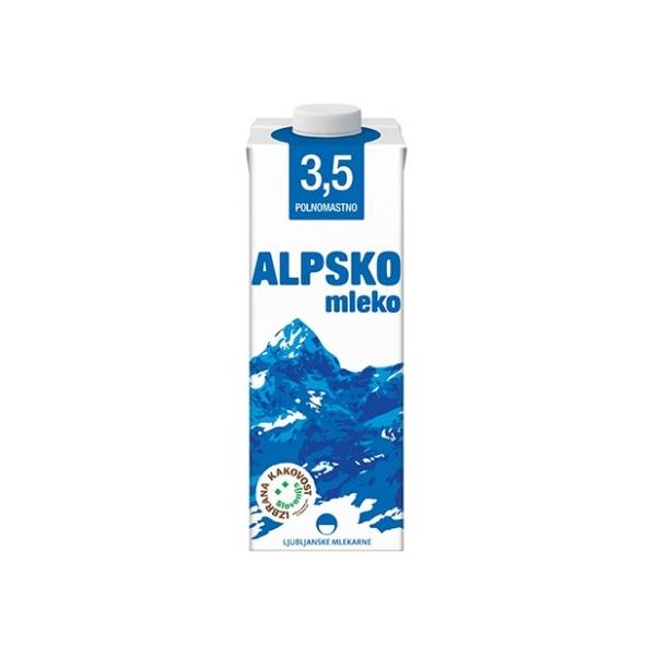 Dugotrajno mleko ALPSKO 3,5%mm 1l