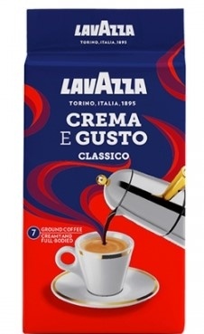 Espreso kafa LAVAZZA Crema E Gusto mlevena 250g