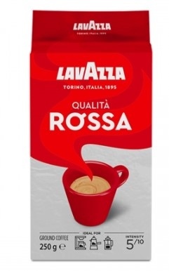 Espreso kafa LAVAZZA Qualita Rossa mlevena 250g