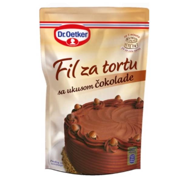 Fil za tortu DR.OETKER čokolada 160g