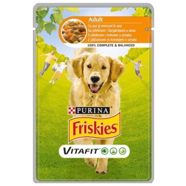FRISKIES piletina i šargarepa 100g