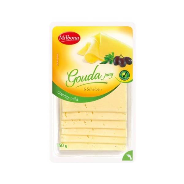 Gauda MILBONA listići 150g
