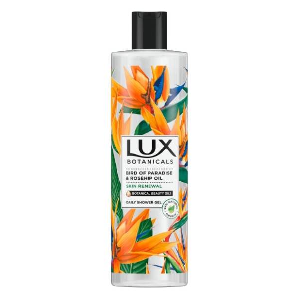 Gel za tuširanje LUX Botanicals Bird of Paradise 500ml