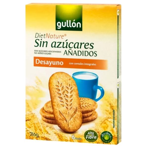 GULLON Desayuno integralni keks 216g