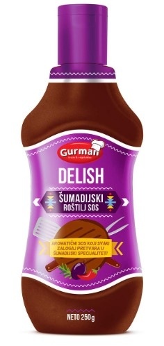 GURMAN Delish šumadijski roštilj sos 250g
