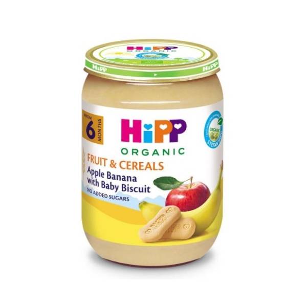 HIPP kašica jabuka banana keks 190g