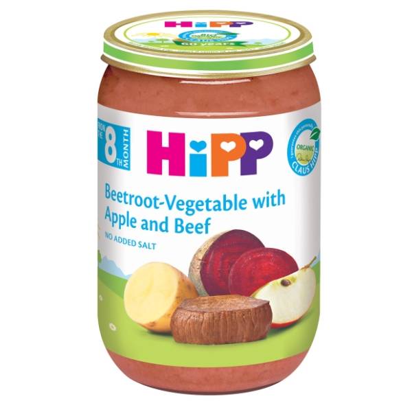 HIPP kašica krompir jabuka cvekla govedina 220g