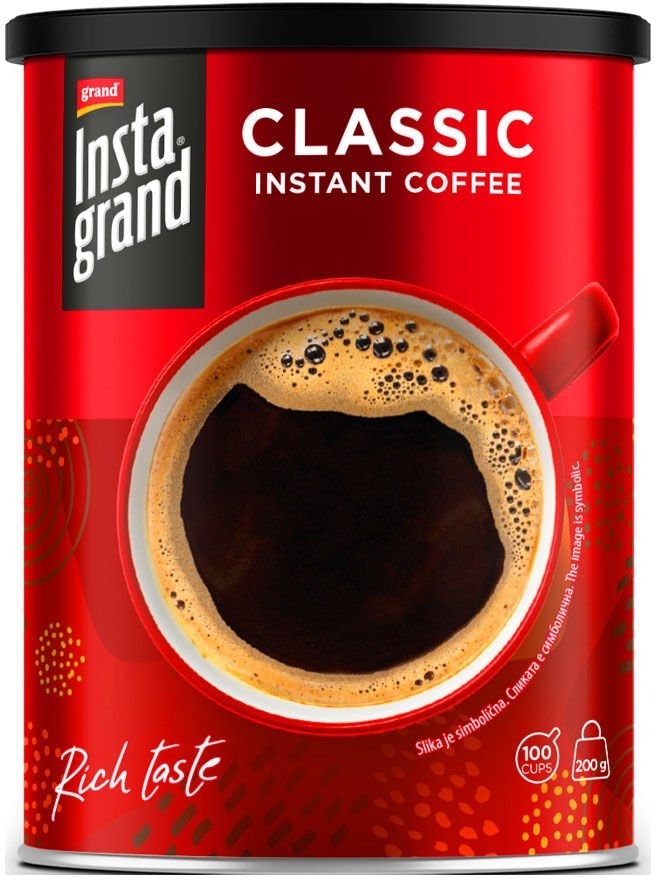 Instant kafa GRAND Classic 200g