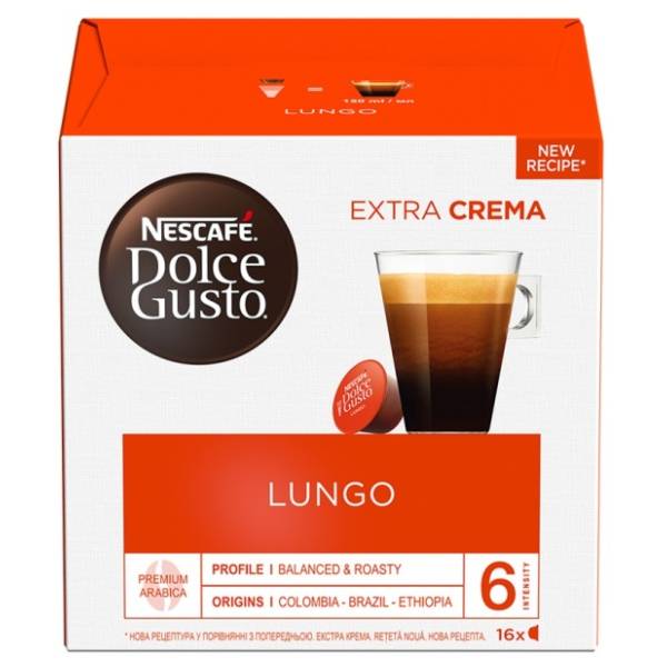 Instant kafa NESCAFE Dolce Gusto caffe Lungo 112g