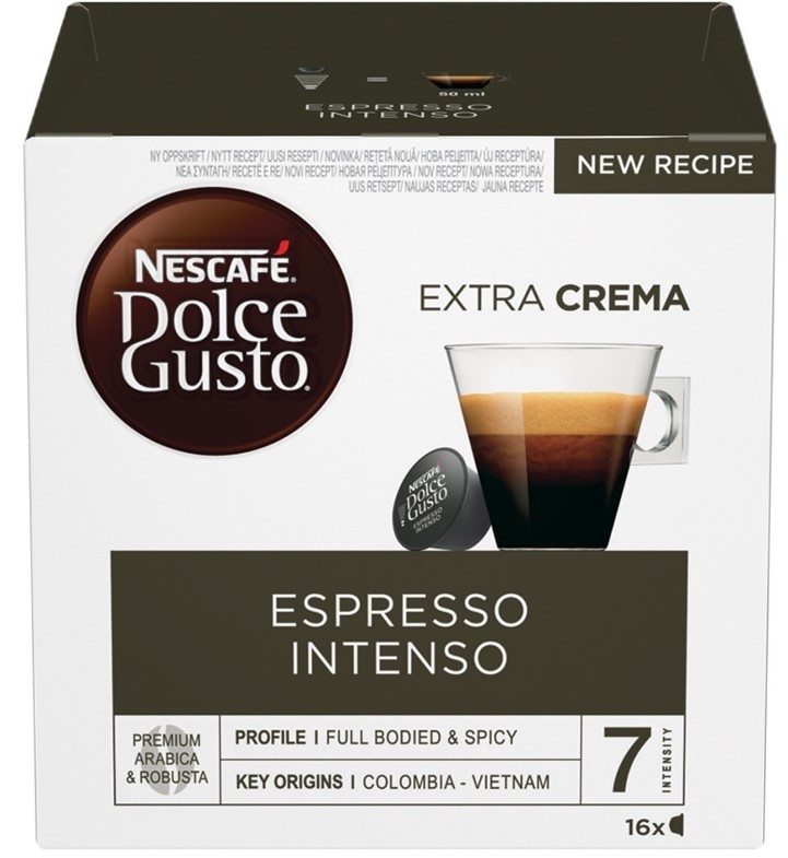Instant kafa NESCAFE Dolce Gusto espresso Intenso 128g