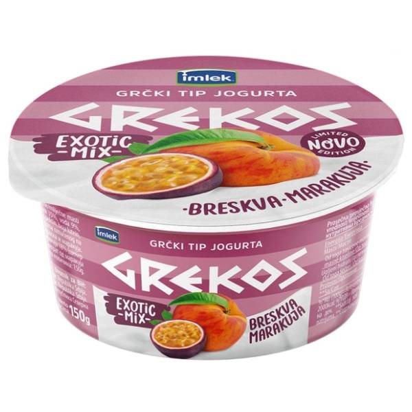 Jogurt GREKOS exotic mix 150g
