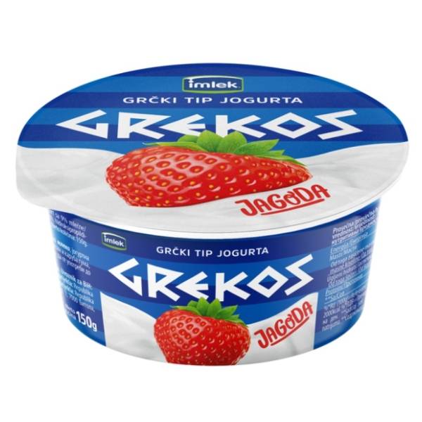 Jogurt GREKOS jagoda 150g
