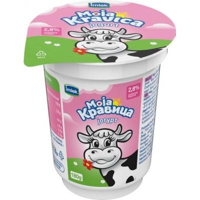 Jogurt IMLEK Moja kravica 2,8% 180g