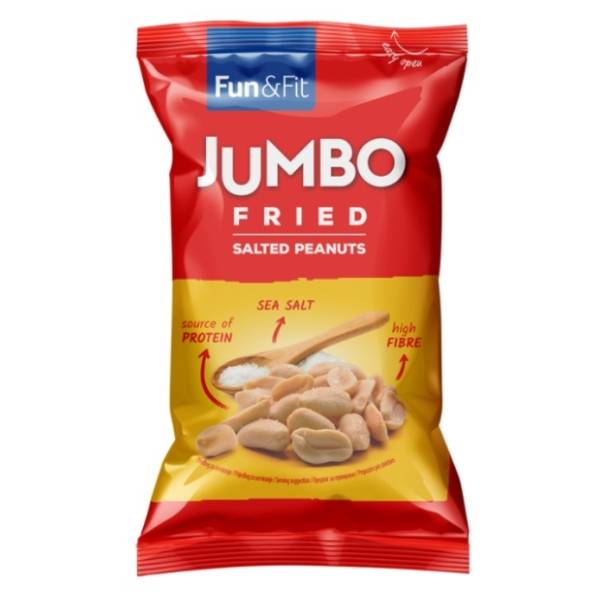 Kikiriki JUMBO prženi, slani 80g