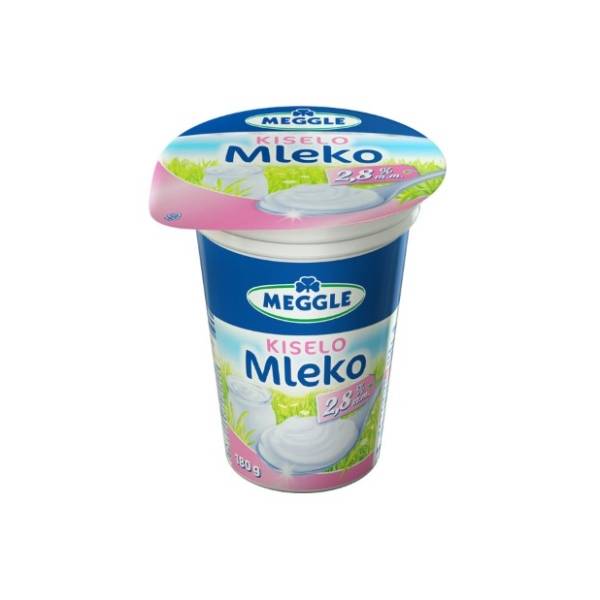 Kiselo mleko MEGGLE 2,8%mm 180g
