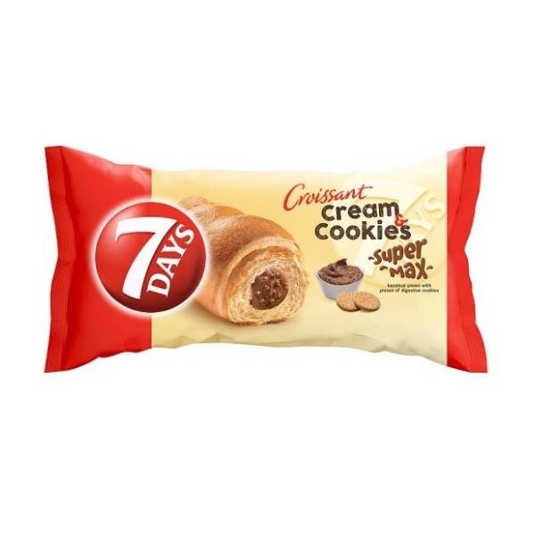Kroasan 7 DAYS lešnik cream & cookies 110g