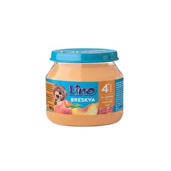 LINO kašica breskva 130g