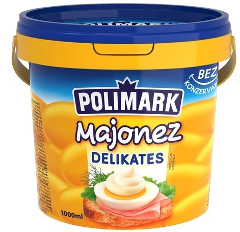 Majonez POLIMARK delikates 1l