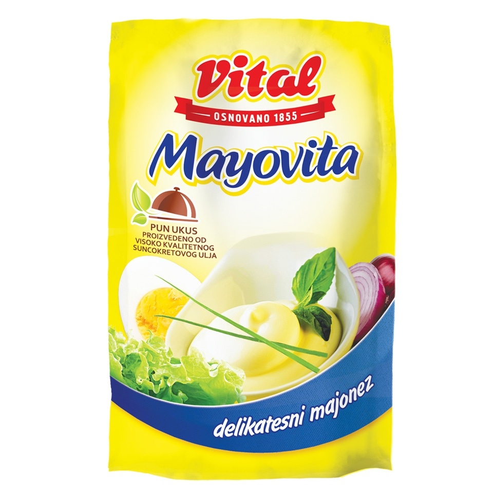 Majonez VITAL Mayovita delikates kesa 90g