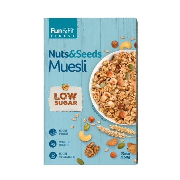 Musli Fun & Fit Nuts & seeds 250g