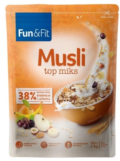 Musli Fun & Fit top 1kg