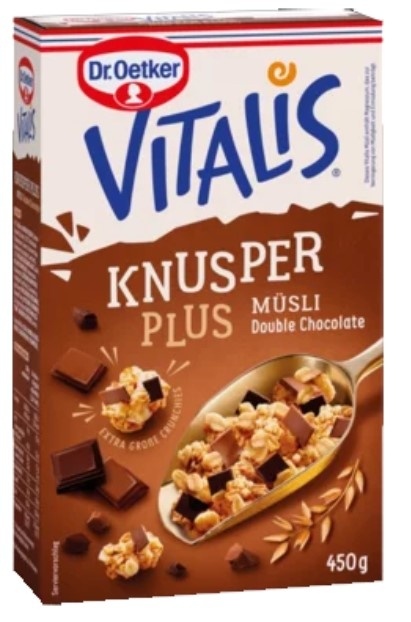 Musli Vitalis Double Chocolate 450g