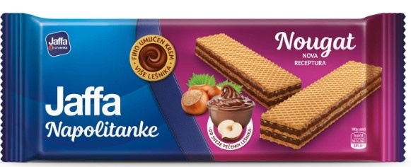 Napolitanka JAFFA nugat 160g