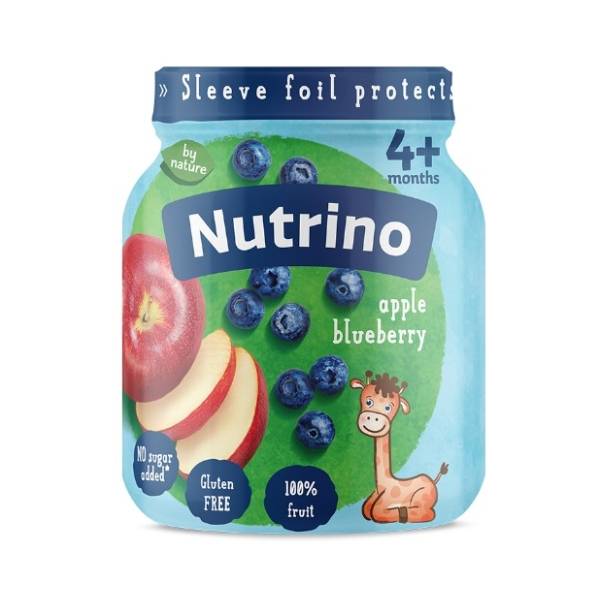 NUTRINO kašica jabuka i borovnica 125g