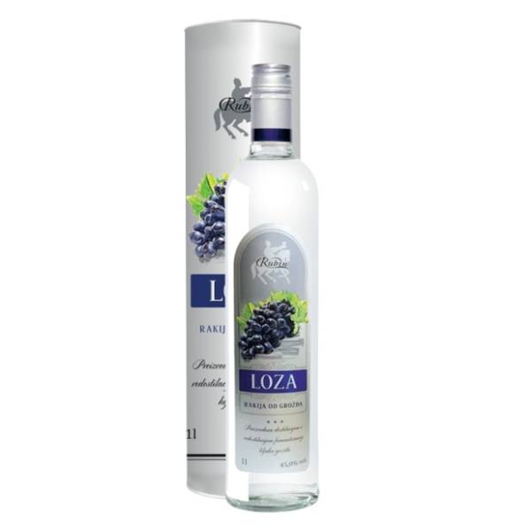 Rakija RUBIN loza 1l