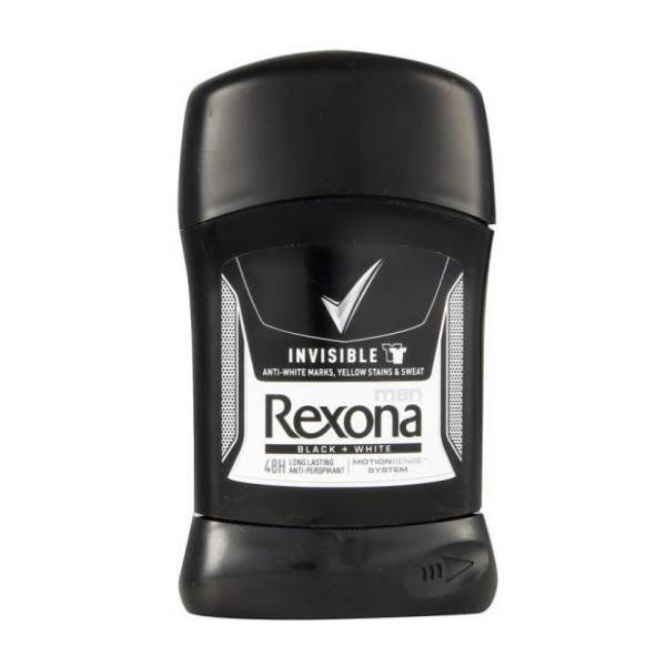Stik REXONA invisible black & white 50ml