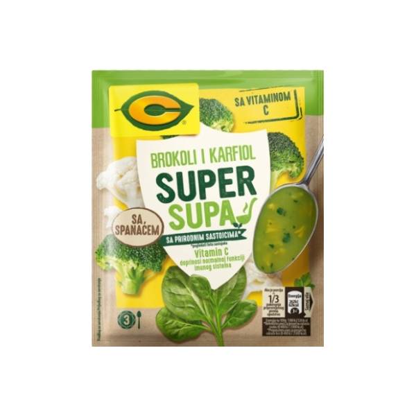 Supa C Super brokoli karfiol 57g