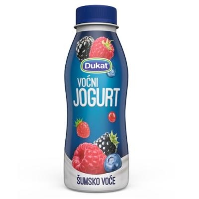 Voćni jogurt DUKAT jagoda 330g