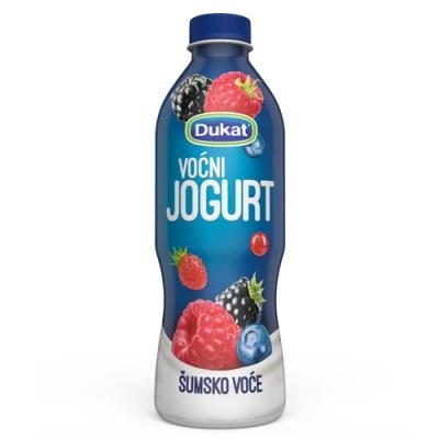 Voćni jogurt DUKAT šumsko voće 1kg