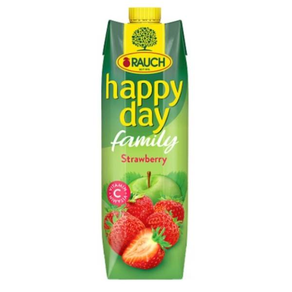 Voćni sok HAPPY DAY Family jagoda 1l