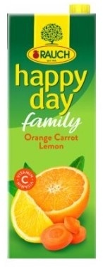 Voćni sok HAPPY DAY Family pomorandža šargarepa limun 1,5l